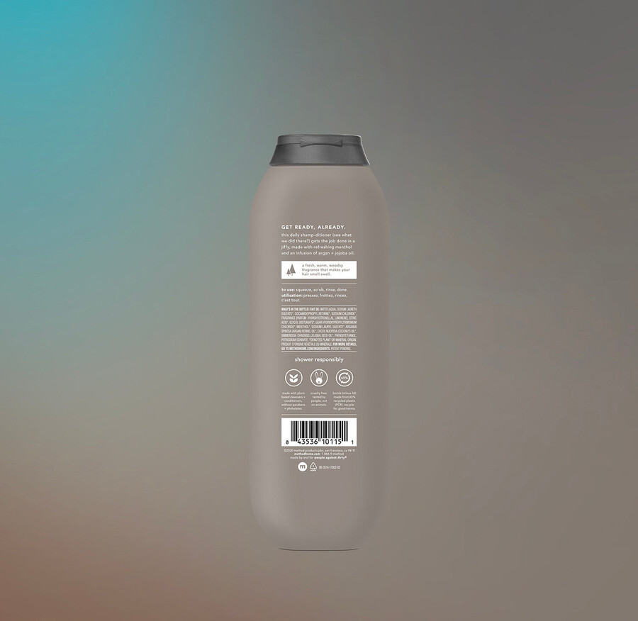 2-in-1 shampoo conditioner